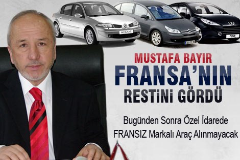 Karaman İl Genel Meclisinde Fransa'ya ambargo Kararı alındı
