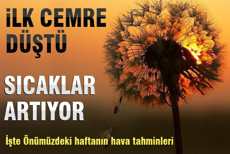 Karaman'da Hava Sıcaklığı Artıyor