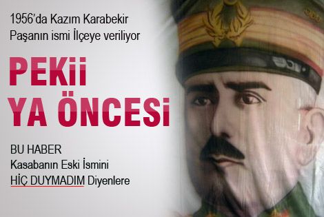 Kazım Karabekir İlçesinin Eski İsmi