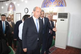 Ersin Tatar Mümine Hatun'u ziyaret etti