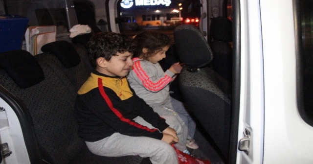Tramvayda Unutulan Çocuklar Annesine Teslim Edildi