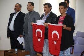 Türkçe Öğrenen Mülteciler Sertifikalarını Aldı