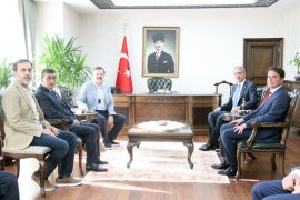 TOBB Başkanı Hisarcıklıoğlu, Karaman'da açılış ve ödül törenine katıldı