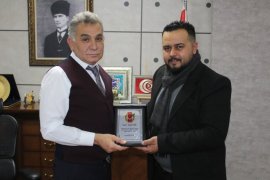Medya Basın Birliğinden Emniyet Müdürü Ayhan Taş'a ziyaret