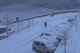Karaman’ın Ermenek ilçesinde eğitime kar engeli
