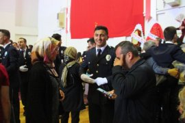 Karamanda 427 polis adayı için tören düzenlendi