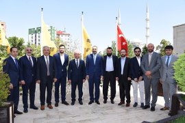 Belh Valisi Ata Muhammed Nur’dan Büyükşehir'e ziyaret