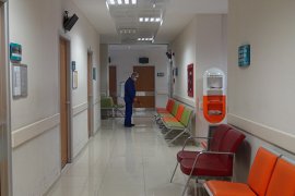 Ermenek Devlet Hastanesi Korona Virüse Karşı Dezenfekte Edildi