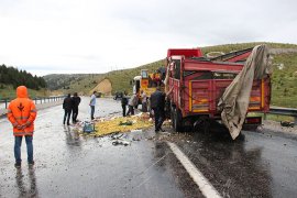 Karaman’da sağanak yağış kazalara neden oldu: 3 yaralı