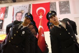 Karamanda 427 polis adayı için tören düzenlendi
