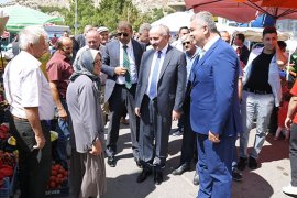 Vali Fahri Meral Ermenek Belediyesini Ziyaret Etti