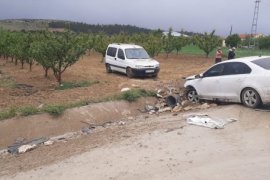 Karaman’da trafik kazası: 4 yaralı