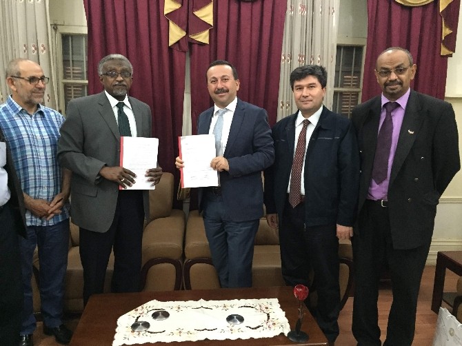 Rektör Gökbel’den Sudan’a İşbirliği Ziyareti