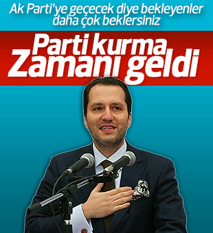 Fatih Erbakan'dan yeni parti açıklaması