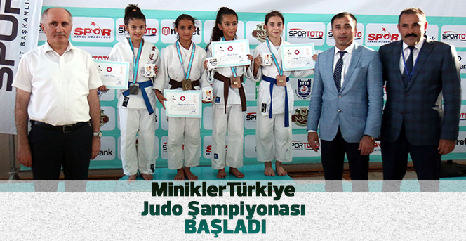 Minikler Türkiye Judo Şampiyonası Başladı