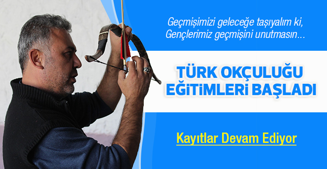 Karaman’da Geleneksel Türk Okçuluğu Eğitimleri Başladı