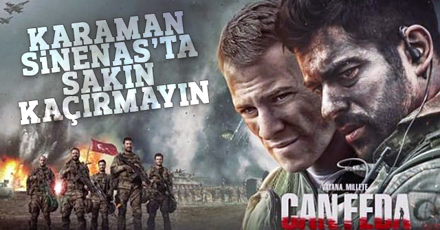 Can Feda Filmi Karaman SineNas'ta yayınlanıyor.