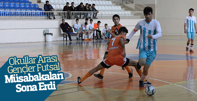Okullar Arası Gençler Futsal Müsabakaları Sona Erdi