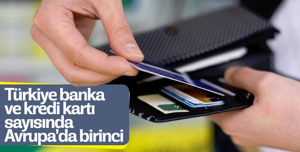 Türkiye kredi kartında Avrupa'yı geride bıraktı