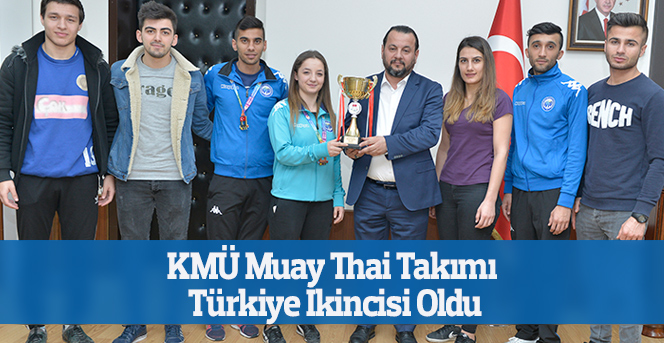 KMÜ Muay Thai Takımı Türkiye ikincisi oldu