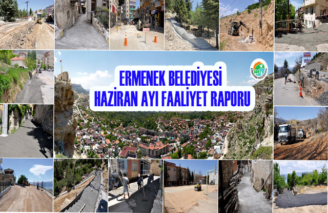 Ermenek  Belediyesi  Haziran  Ayı  Faaliyet  Raporu