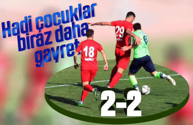 Karaman Belediyespor: 2 - Bursa Yıldırımspor: 2
