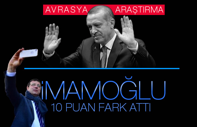 İmamoğlu, Erdoğan'a 10 puan fark atıyor