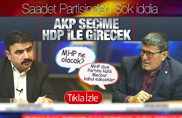 AK Parti seçime HDP ile birlikte girecek