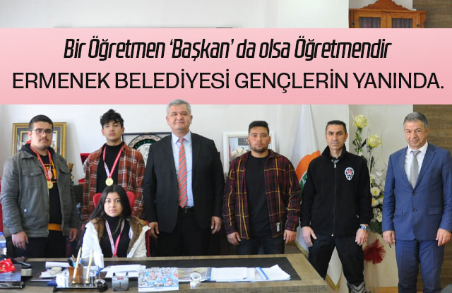 Ermenek Belediyesi Sprocu Gençleri Destek verecek