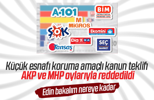 AKP ve MHP yüzünden küçük esnaf ezilecek