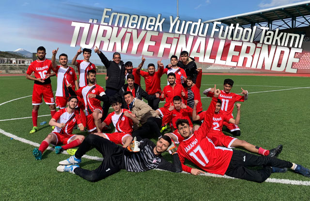 Ermenek Yurdu Futbol Takımı Türkiye Finallerinde