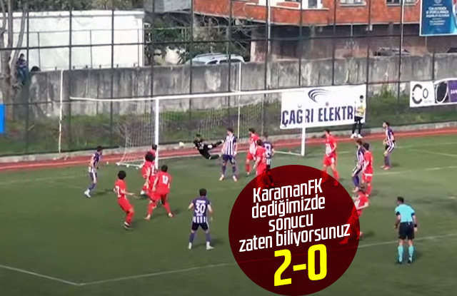 Karaman FK bu haftada yenildi