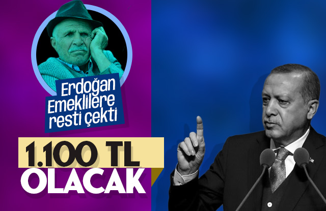Emeklilere bayram ikramiyesinde Erdoğan son noktayı koydu!