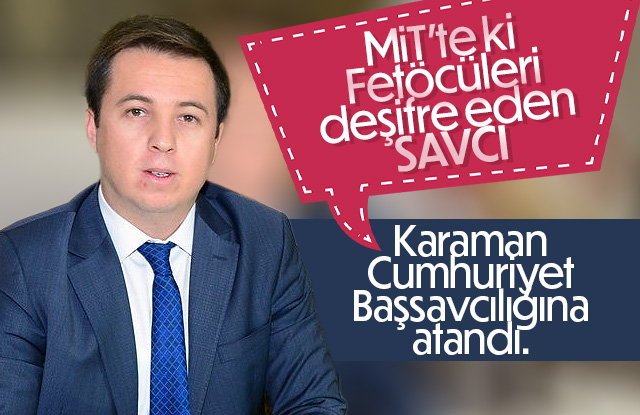 Karamanın yeni Cumhuriyet Başsavcısı Ali İhsan Akdoğan oldu