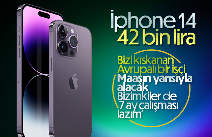 iPhone 14 modellerinin Türkiye fiyatları belli oldu