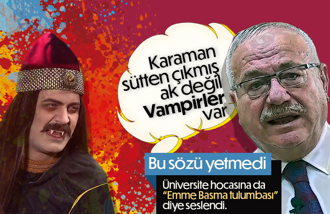 KMÜ Rektörü Karamanda vampirlerin olduğunu söyledi.