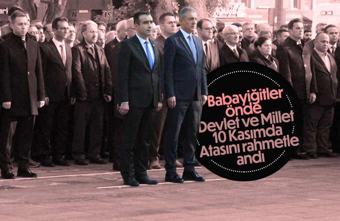Karaman’da 10 Kasım törenlerine yoğun ilgi vardı