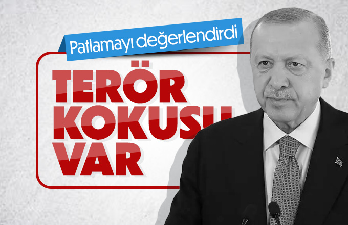 Erdoğan; Terör kokusu var
