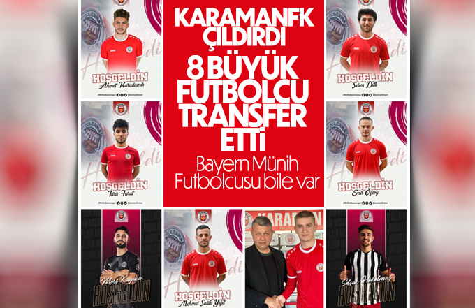 Karaman FK 8 yeni futbolcu transfer etti