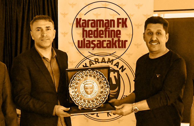 Ali Osman Bebek: “Karaman FK hedefine ulaşacaktır